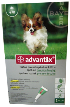 Advantix 1.5 - 4 Kg / Pipeta