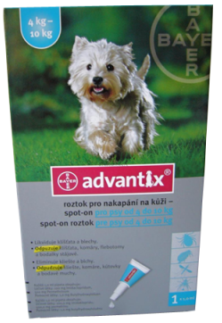 Advantix 4 - 10 Kg / Pipeta