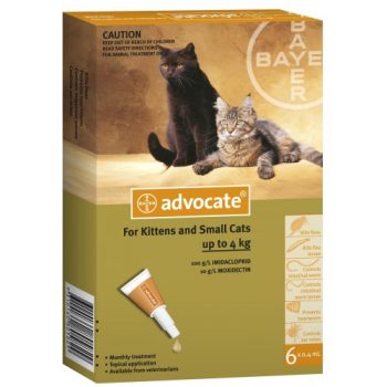 Advocate Cat 0 – 4 kg / pipeta