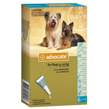 Advocate Dog 4 – 10 kg / pipeta