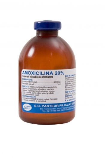 Amoxicilina Injectabila 20% 100ml
