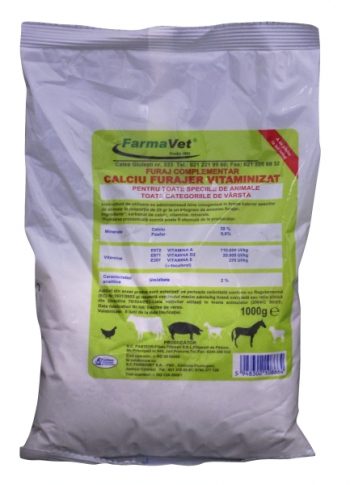 Calciu Furajer Vitaminizat 1 kg