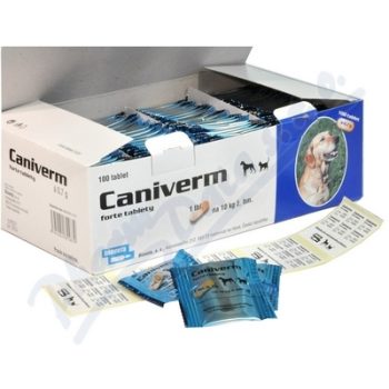 Caniverm (tableta antiparazitara) - tbl/10kg