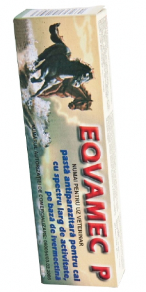 Eqvamec P - Pasta antiparazitare cai