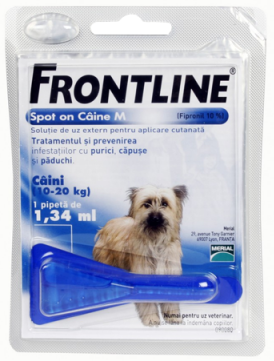 Frontline 10-20 kg / pipeta