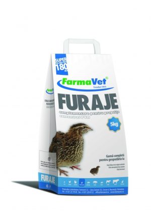 Furaj Prepelite Start/Crestere 5 Kg